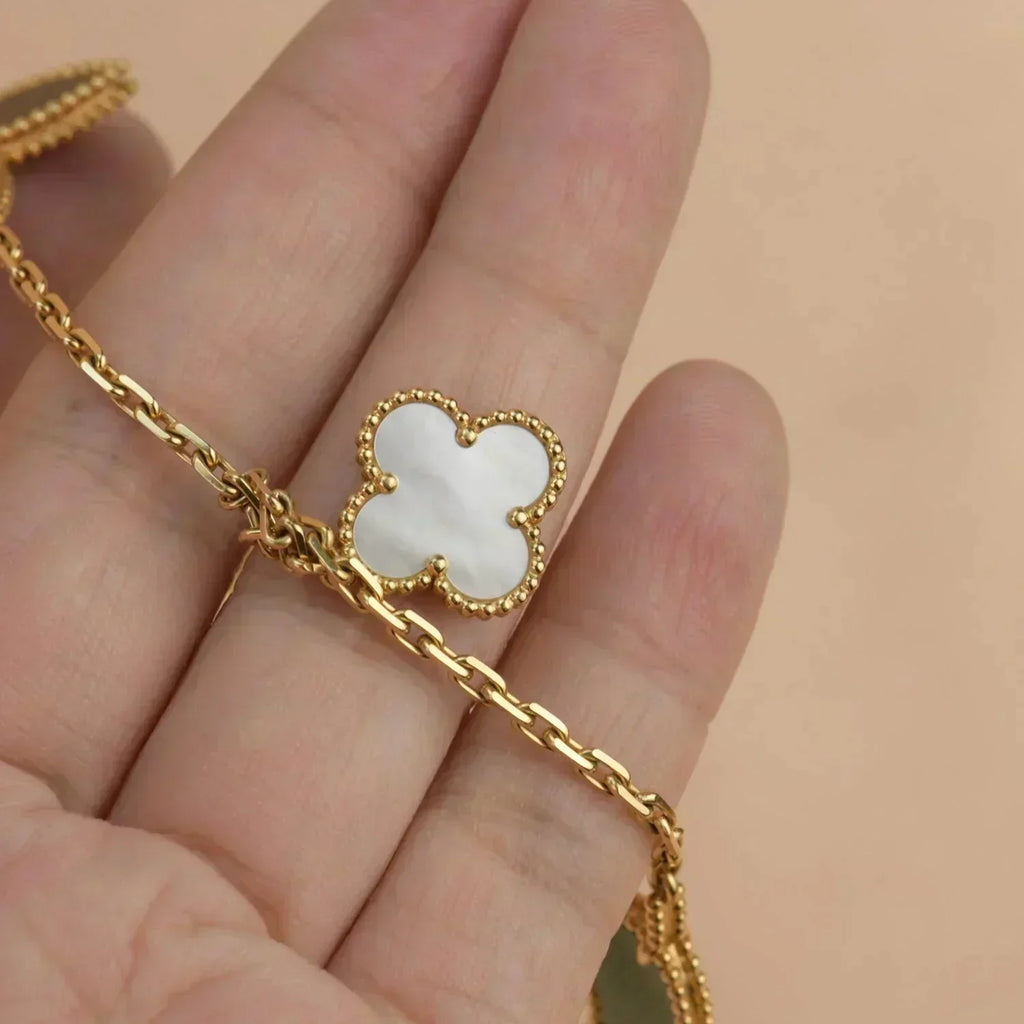 ¡®Timi¡¯LUCKY SPRING 5 MOTIF GOLD BRACELET