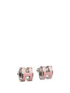 TimiMINI POP H SILVER EARRINGS PINK