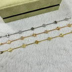 [¡®Timi¡¯]CLOVER 6 MOTIF DIAMOND LASER BRACELET