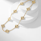 TimiCLOVER 10 MOTIFS LASER NECKLACE