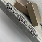 [Timi] EW OBSIDIAN & DIAMOND SERPENT BRACELET