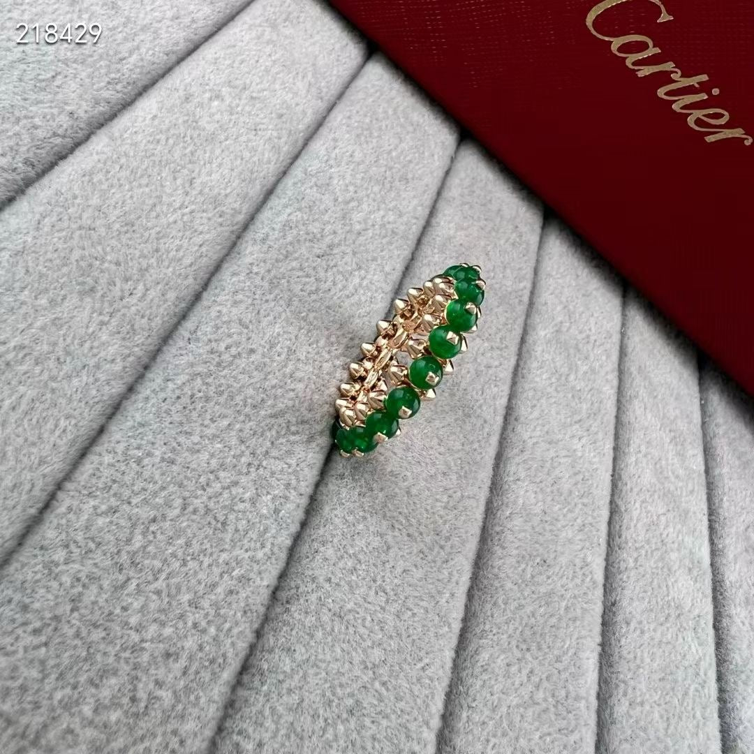 [Timi] CLASH NEW COLORED GEMSTONE RING