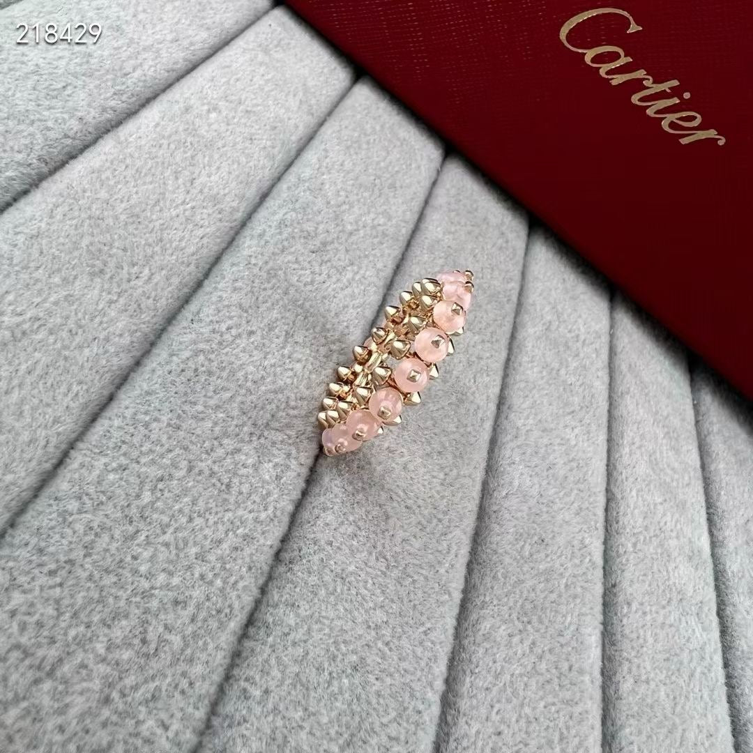 [Timi] CLASH NEW COLORED GEMSTONE RING