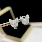 TimiBUTTERFLY ALL DIAMOND EARRINGS