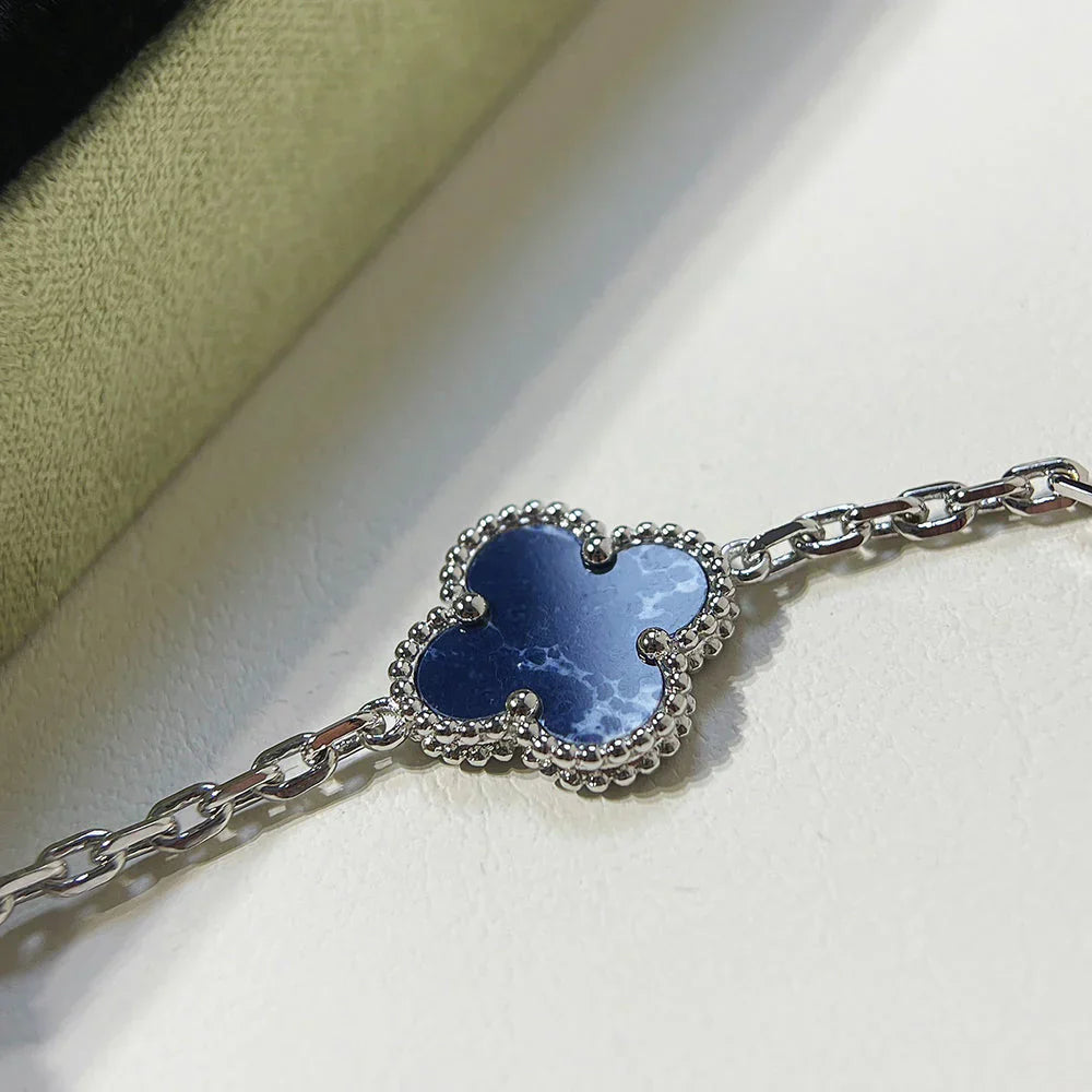 [Timi]New CLOVER 5 MOTIF PIETERSITE BRACELET COLLECTION