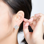 TimiLOOP EARRINGS FULL MOTIF DIAMOND 16MM