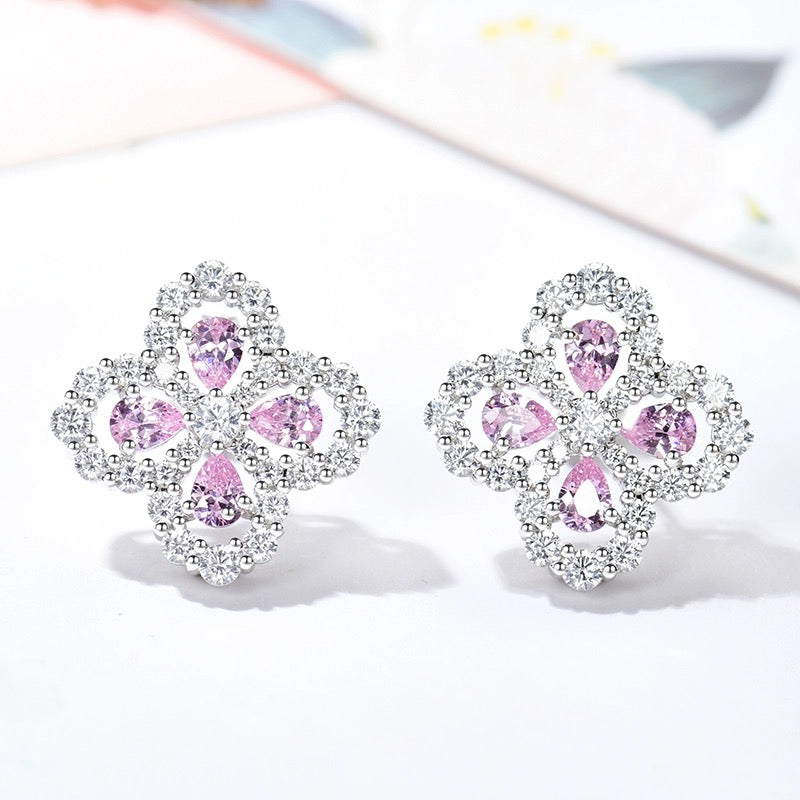 TimiLOOP EARRINGS FULL MOTIF DIAMOND 16MM
