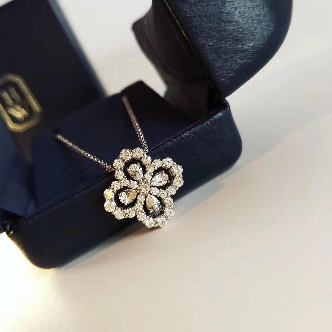 TimiLOOP NECKLACE FULL MOTIF DIAMOND 16MM MULTIPLE COLORS