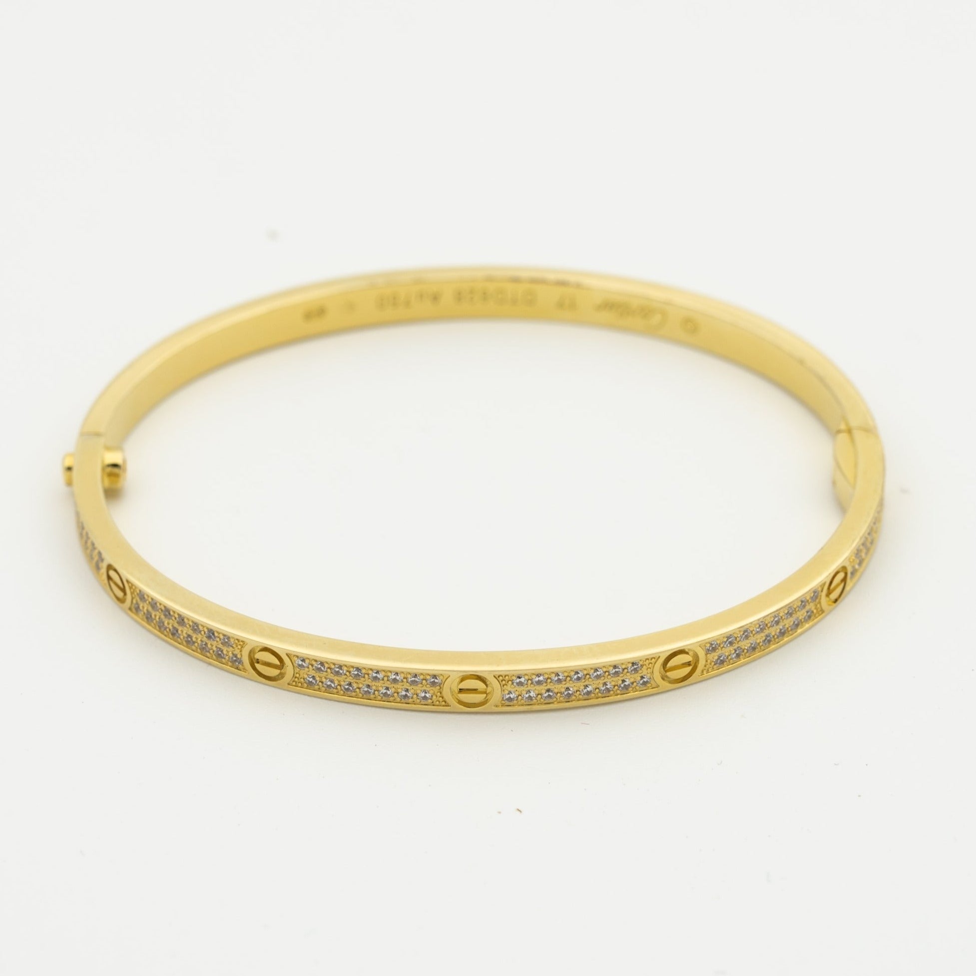 TimiLOVE BRACELET 3.65MM DIAMOND-PAVED