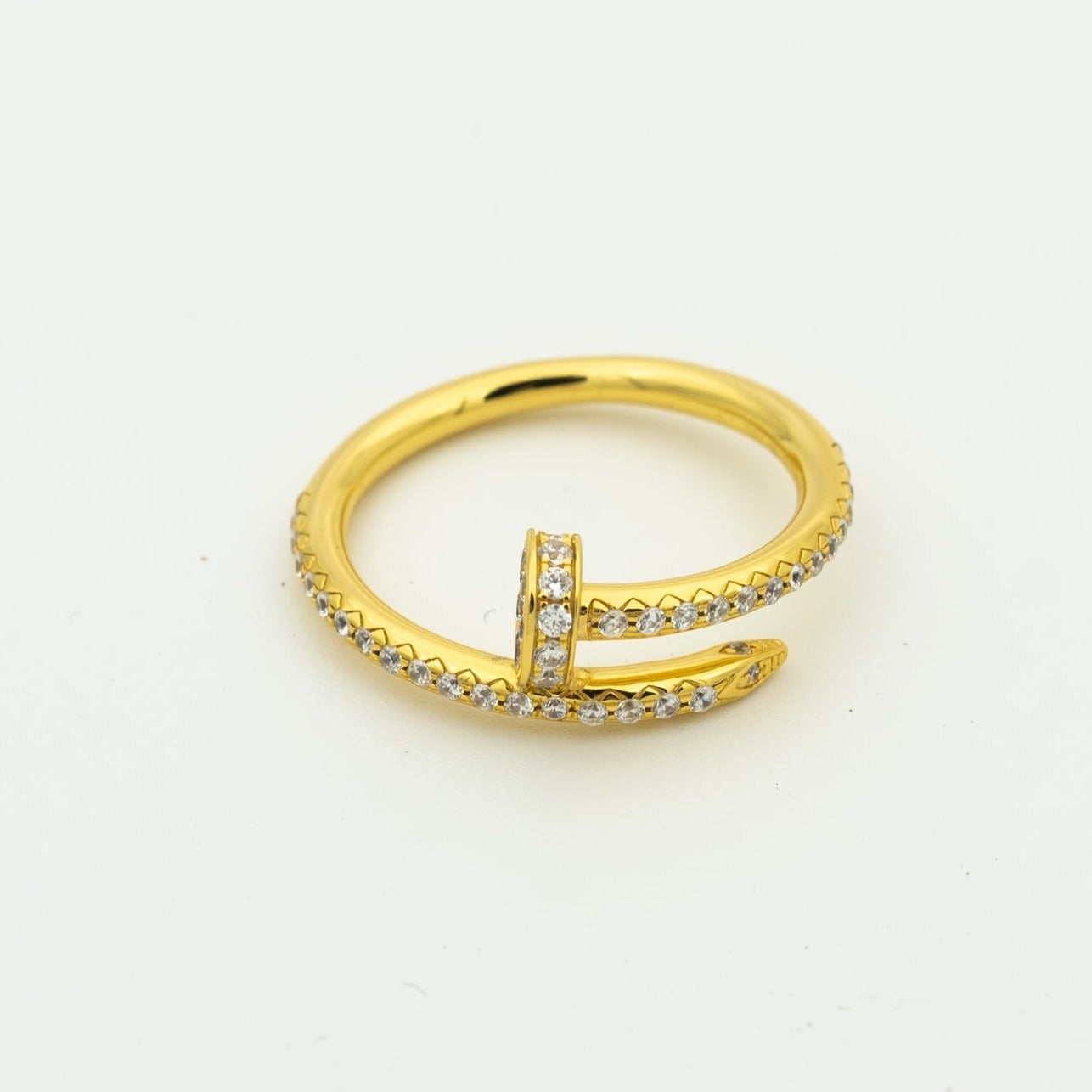 TimiJUSTE RING 1.8MM GOLD DIAMONDS