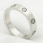 TimiLOVE RING 4MM 1 DIAMOND SILVER