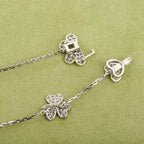 TimiFRIVOLE SILVER 9 FLOWERS NECKLACE