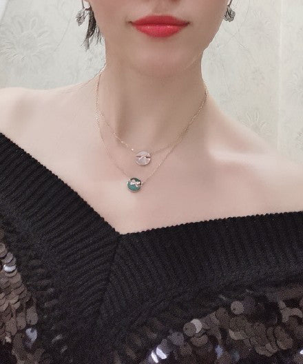 TimiJEUX DE ROSE GOLD DIAMOND NECKLACE