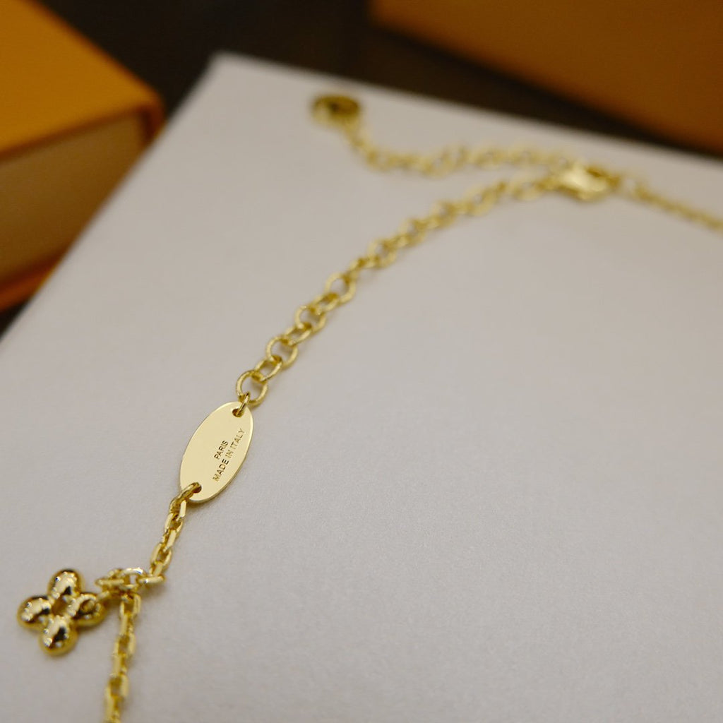 TimiBLOOMING SUPPLE NECKLACE BRASS