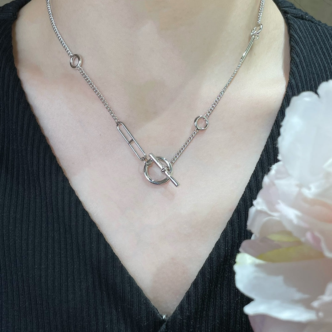 TimiHM STERLING CHAINE D'ANCRE HEART