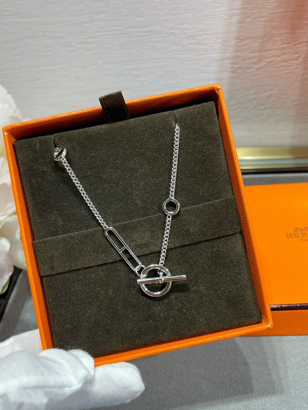 TimiHM STERLING CHAINE D'ANCRE HEART