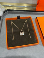 TimiH CIRCE MOISSANITE PENDANT NECKLACE GOLD