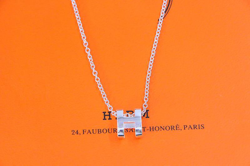 TimiHM NECKLACE H LETTER OVAL SERIES