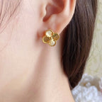 ¡®Timi¡¯CLOVER MEDIUM STUD EARRINGS