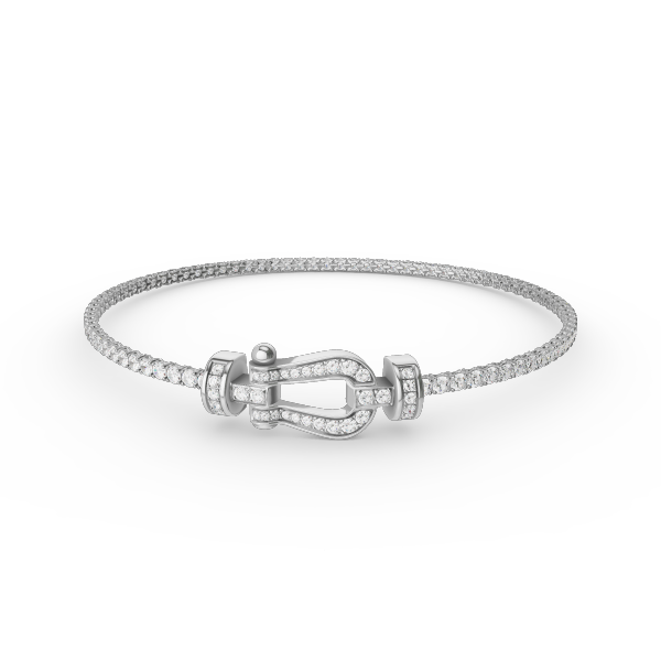 TimiFORCE  HORSESHOE  DIAMOND TENNIS BRACELET