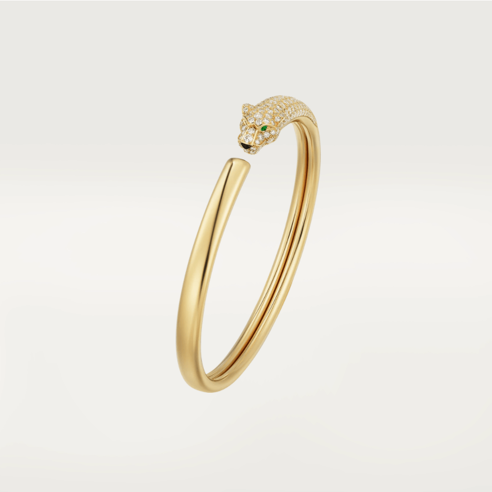 TimiPANTHERE GOLD DIAMOND OPEN BRACELET