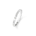 TimiBEE LOVE RING SILVER DIAMOND