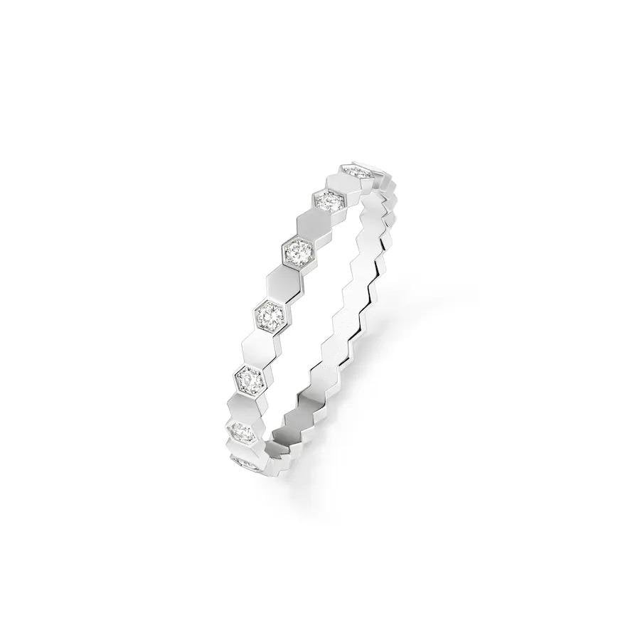 TimiBEE LOVE RING SILVER DIAMOND