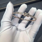 TimiJEUX DE BRACELET DIAMONDS PINK GOLD