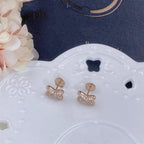 TimiJEUX DE PINK GOLD DIAMOND EARRINGS