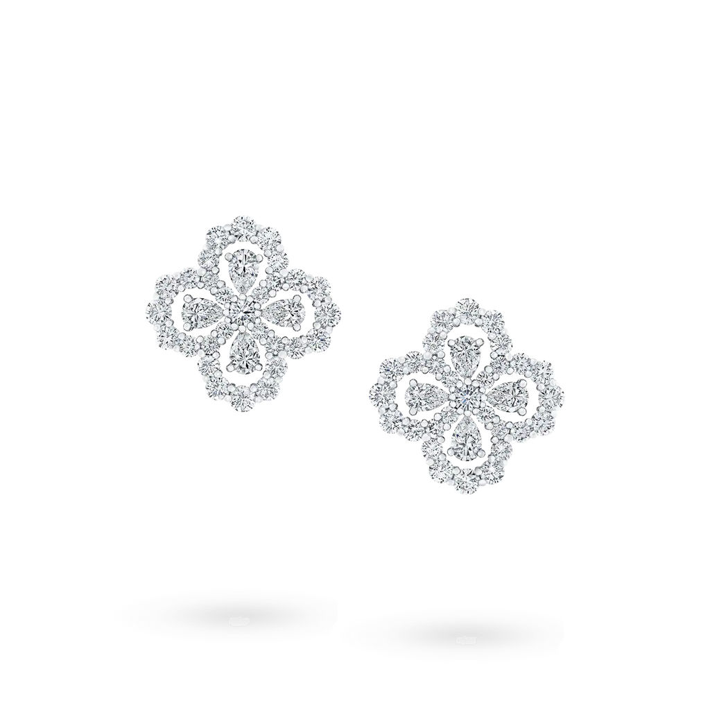 TimiLOOP EARRINGS FULL MOTIF DIAMOND 16MM