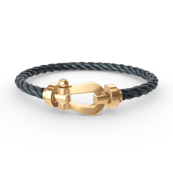 TimiFORCE LARGE HORSESHOE NO DIAMOND BRACELET GOLD