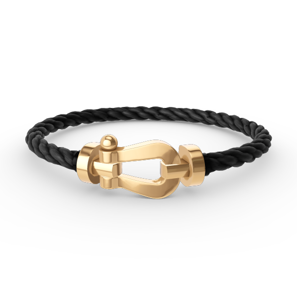 TimiFORCE LARGE HORSESHOE NO DIAMOND BRACELET GOLD