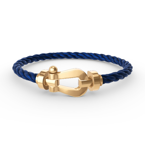 TimiFORCE LARGE HORSESHOE NO DIAMOND BRACELET GOLD