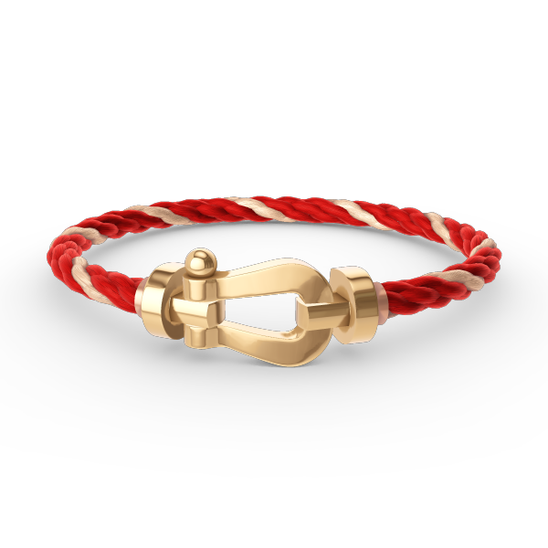 TimiFORCE LARGE HORSESHOE NO DIAMOND BRACELET GOLD