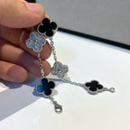 [Timi]New  CLOVER 5 MOTIF ONYXS BRACELET COLLECTION
