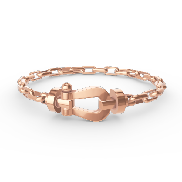 TimiFORCE LARGE HORSESHOE CLASP  METAL BRACELET