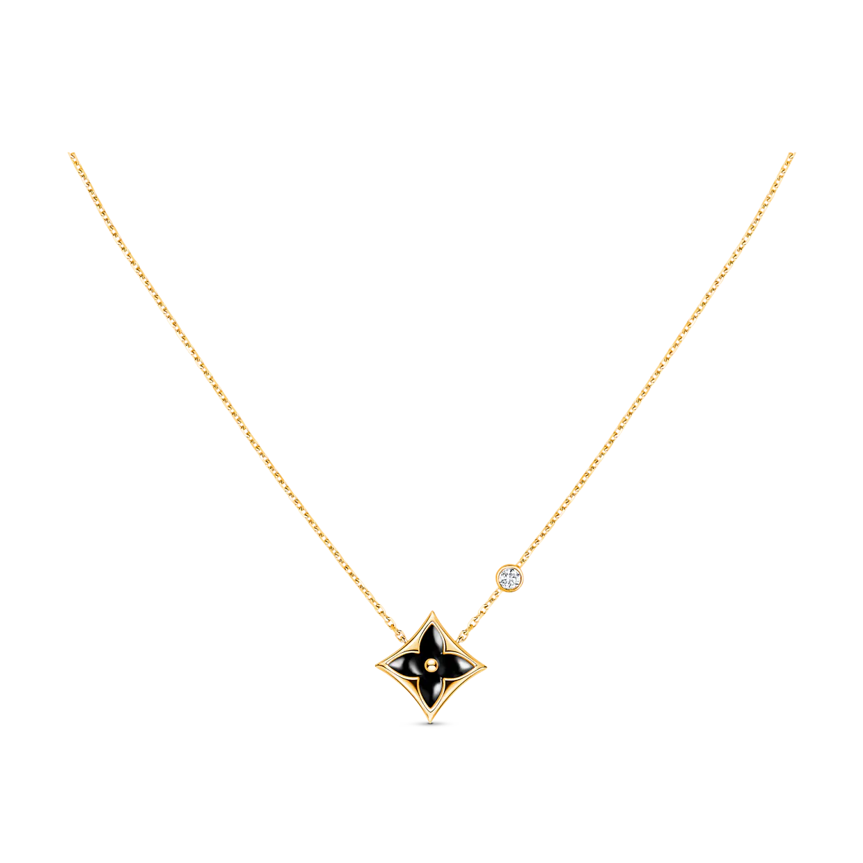 TimiSTAR BLACK MOP NECKLACE