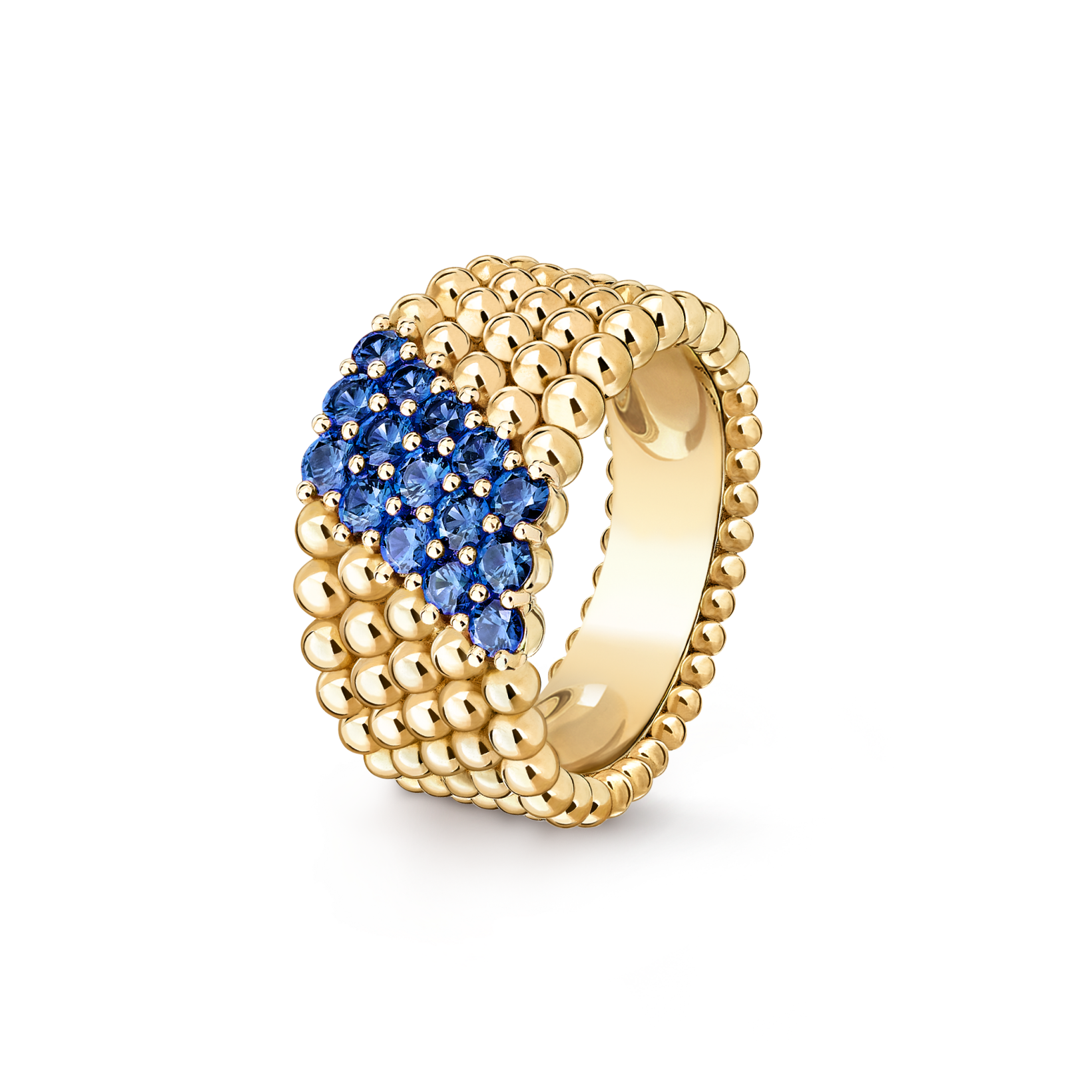 [Timi]  PERLEE DIAMOND RING ,5-ROW DIAMOND-SET DESIGN