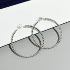 [Timi]  SMOOTH BEAD STUD EARRINGS