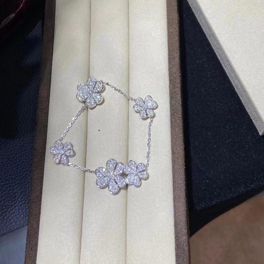¡®Timi¡¯FRIVOLE SILVER 5 FLOWERS BRACELET
