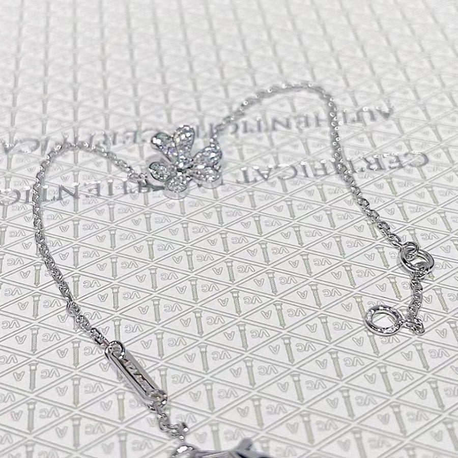¡®Timi¡¯FRIVOLE SILVER FLOWER DIAMOND BRACELET