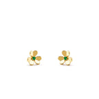 TimiFRIVOLE  FLOWER MALACHITE EARRINGS