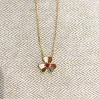 TimiFRIVOLE GOLD FLOWER NECKLACE