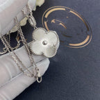 TimiCLOVER 25MM SILVER BIG CLOVER NECKLACE