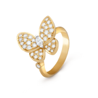 TimiBUTTERFLY DIAMOND RING