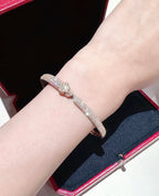 TimiPANTHERE FULL DIAMOND OPEN BRACELET