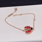 ¡®Timi¡¯LUCKY SPRING 1 MOTIF PINK GOLD BRACELET