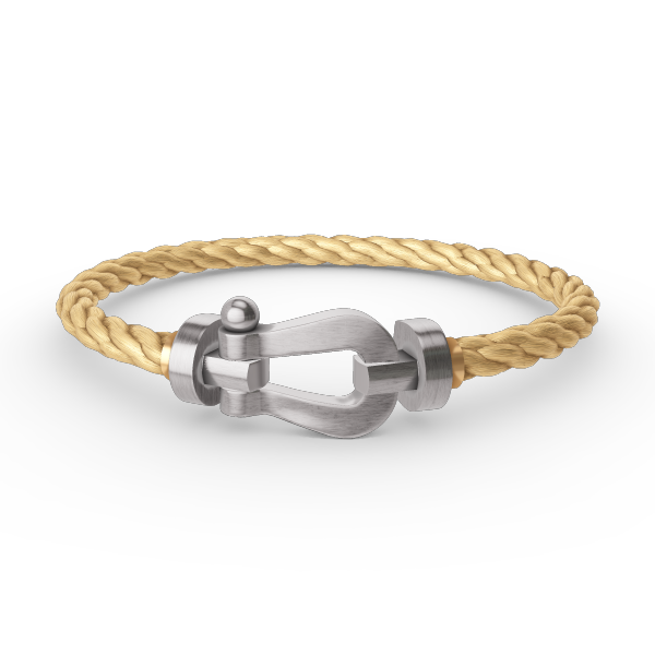 TimiFORCE LARGE HORSESHOE NO DIAMOND BRACELET SILVER