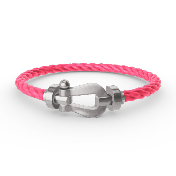 TimiFORCE LARGE HORSESHOE NO DIAMOND BRACELET SILVER