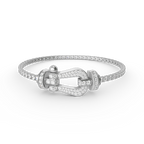 TimiFORCE  LARGE HORSESHOE FULL DIAMOND TENNIS BRACELET